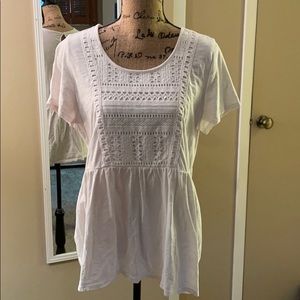 Sonoma pullover blouse in cotton.